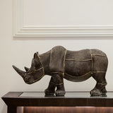 Rhino Couture Bronze Sculpture