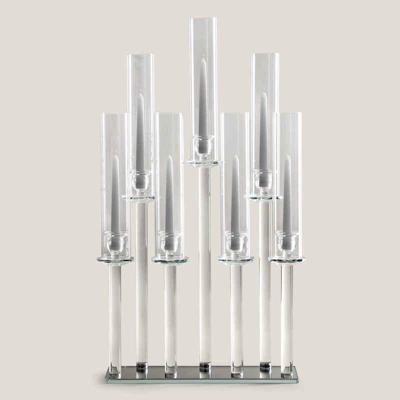 Emporis Clear Candelabra