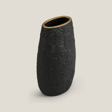 Chantilly Black Ceramic Vase
