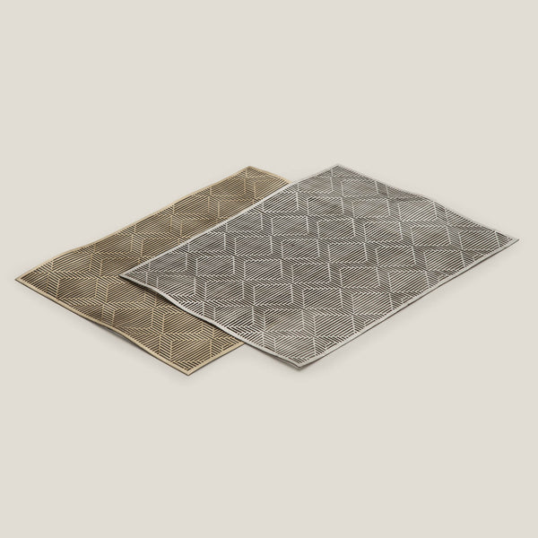 Diamond Silver Placemat Set Of 2