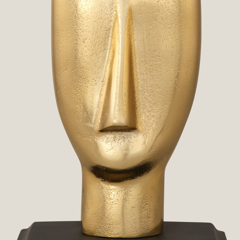 Cycladic Gold Head Sculpture S
