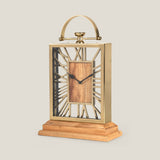 Everson Gold Table Clock