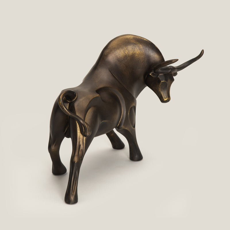 El Toro Bronze Bull Sculpture
