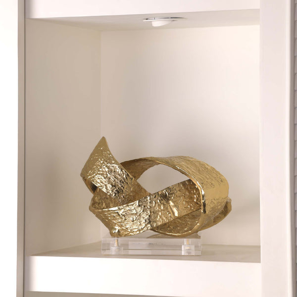 Isak Gold & Clear Decor