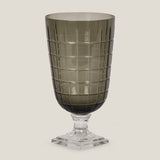 Hawana Grey & Clear Tall Vase