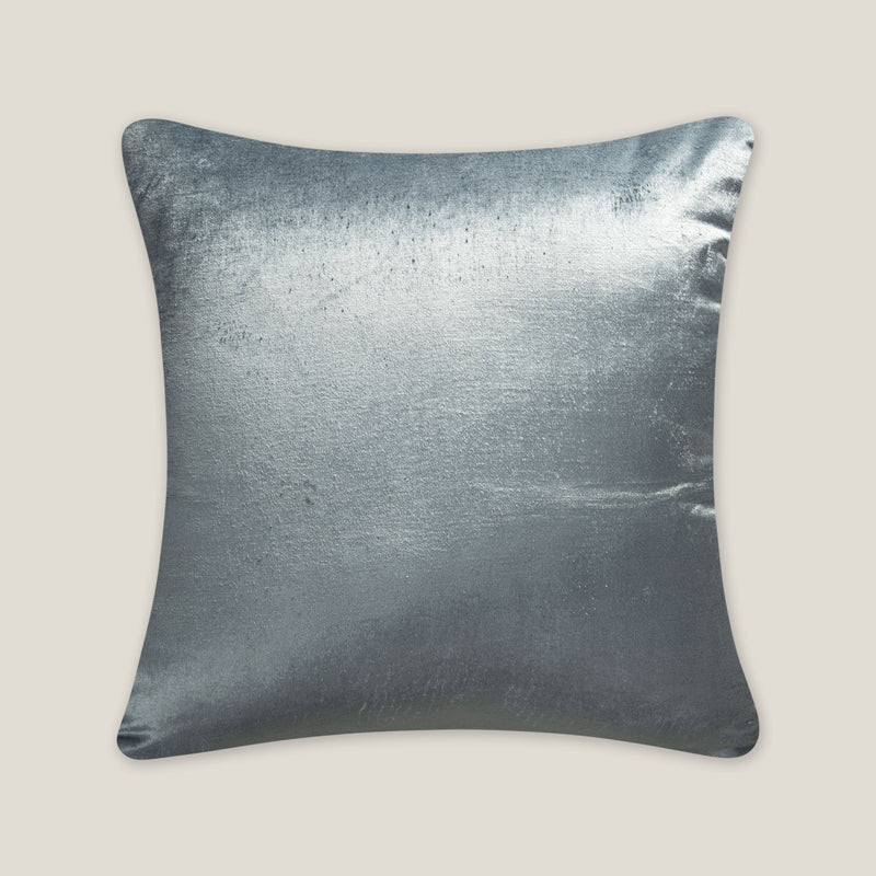 Bora Blue Velvet Cushion Cover