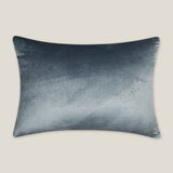 Damla Blue Velvet Cushion Cover