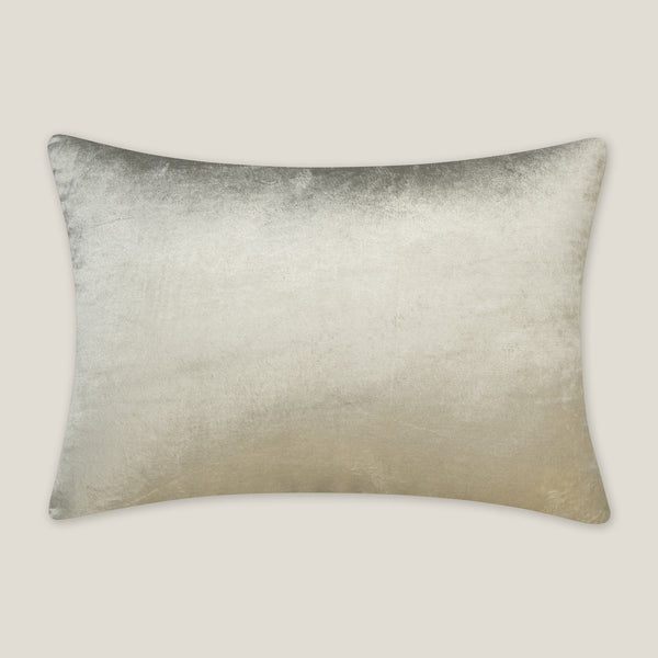 Yanki Gold Faux Leather Cushion Cover