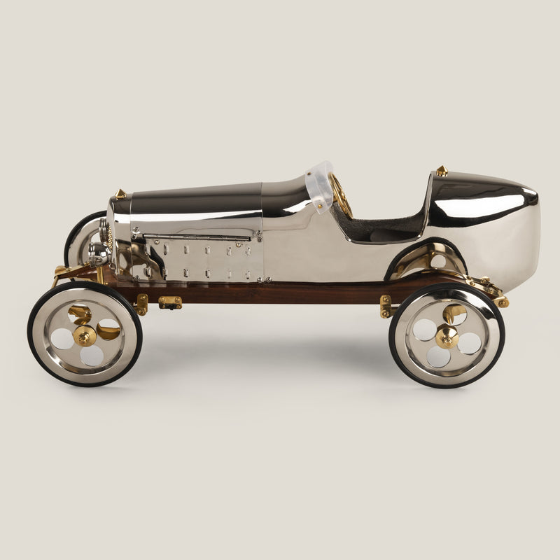 Bantam Midget Silver Race Car