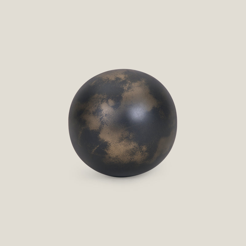 Cessair Grey & Gold Decor Ball