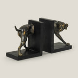 Coonhound Bronze Bookend