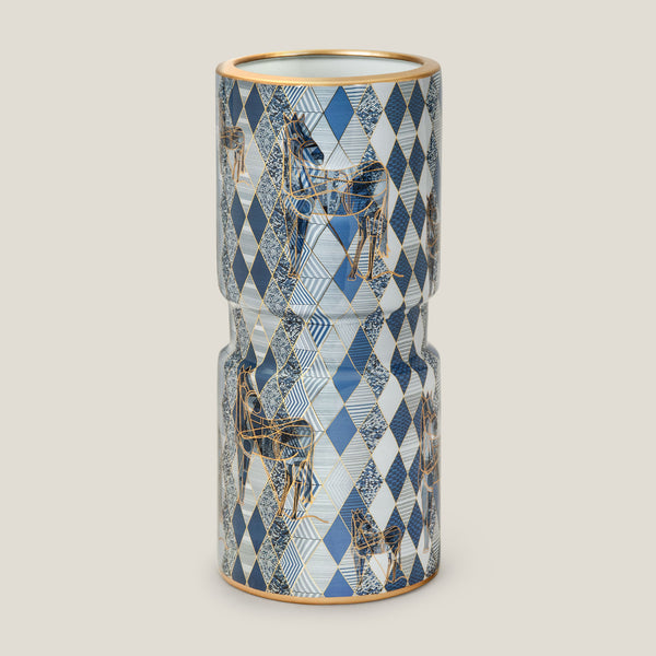 Argyle Blue Ceramic Vase