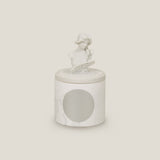 Cleopatra White Marble Candle