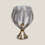 Almeta Brown & Champagne Gold Vase