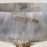 Almeta Brown & Champagne Gold Decor Bowl