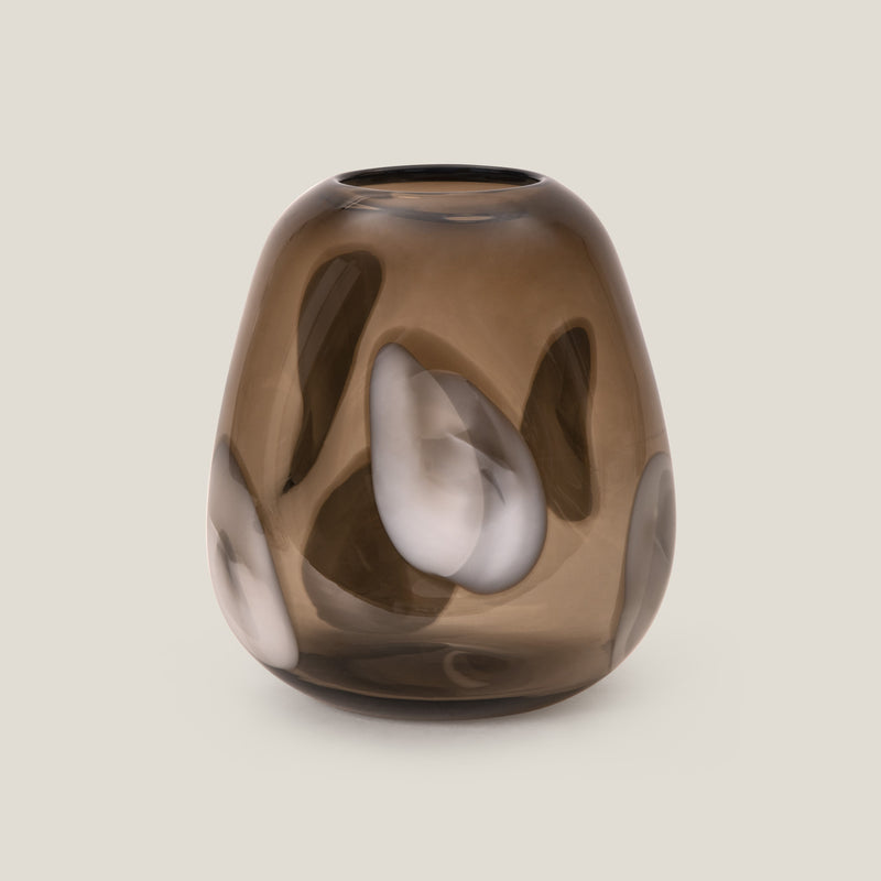 Globus Brown Glass Vase