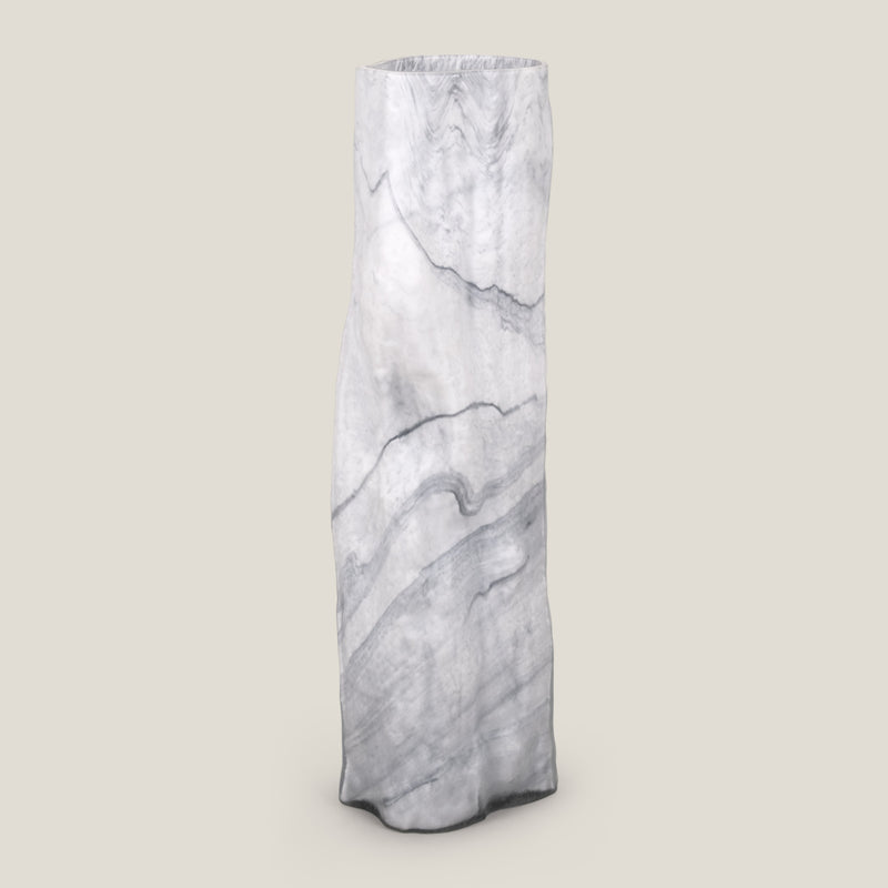 Pietra Grey Glass Vase