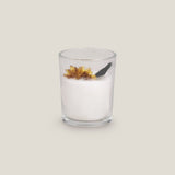 Fluer White Jar Candle Set of 2