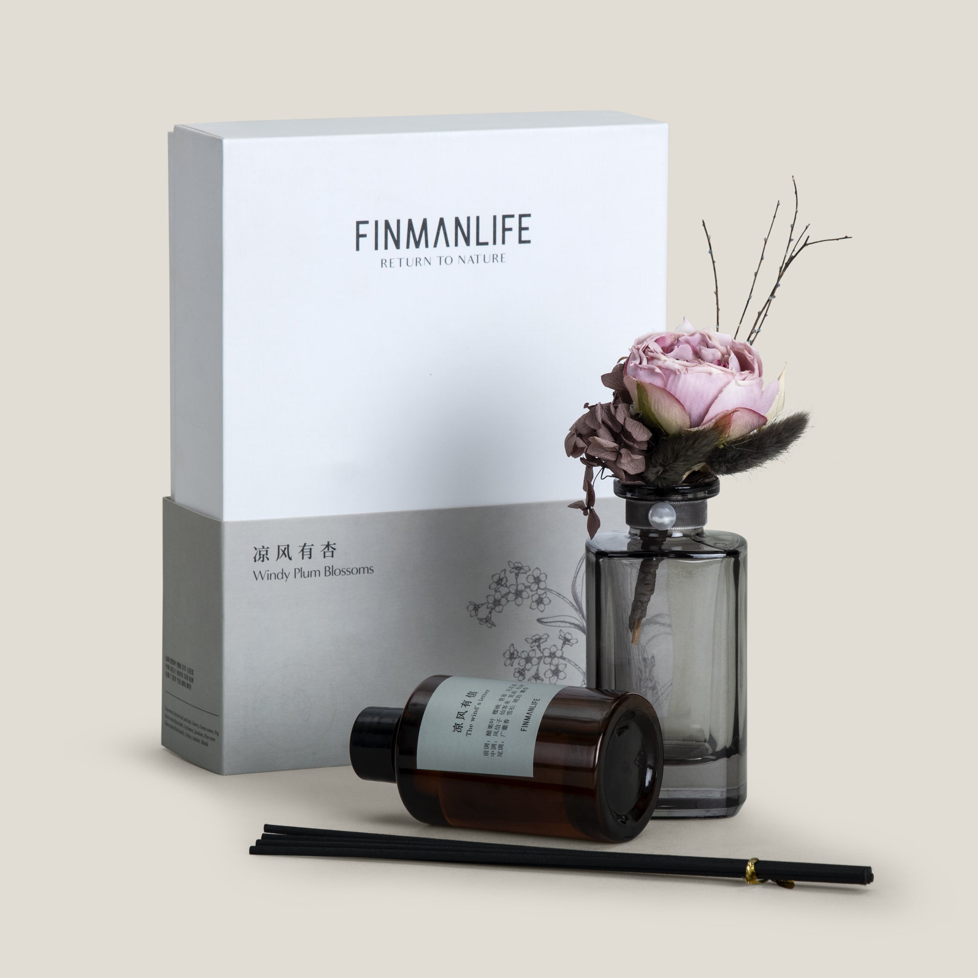 Bellerose Pink Reed Diffuser – Address Home