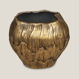 Wavelet Gold Vase