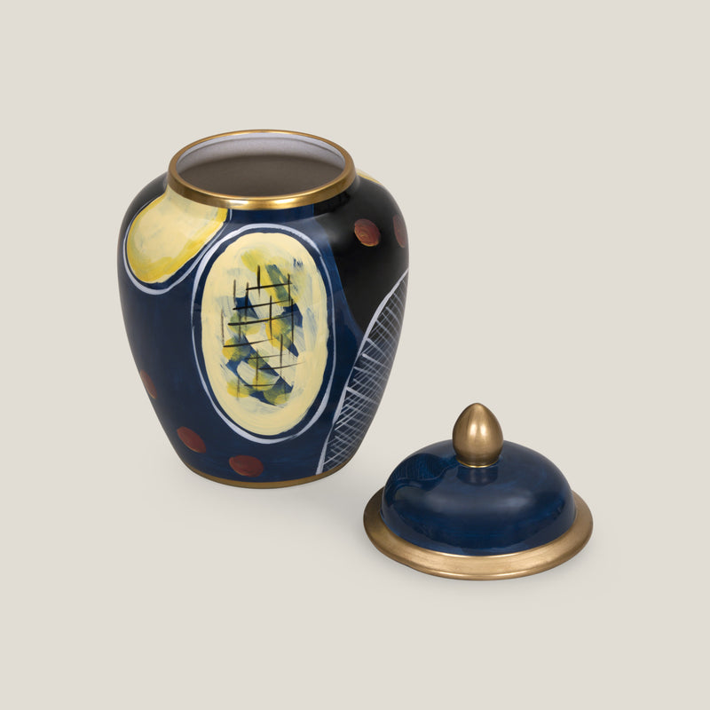 Lazio Multicolor Decor Jar