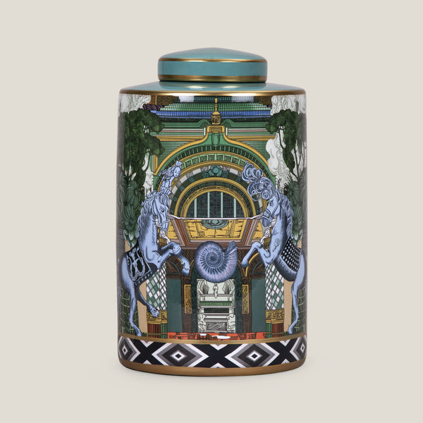 Renaissance Multicolor Decor Jar L