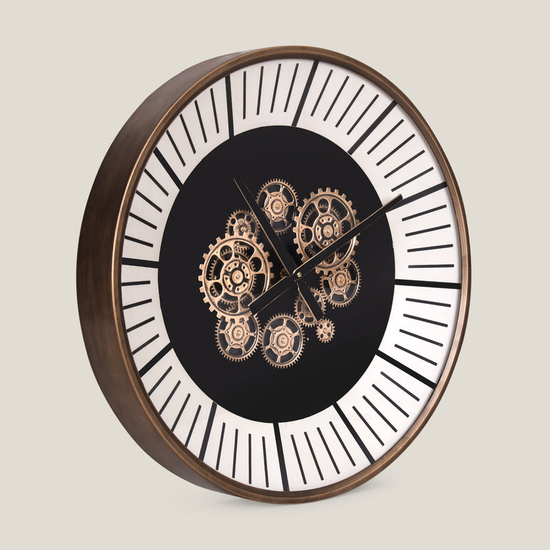 Lancaster White Wall Clock