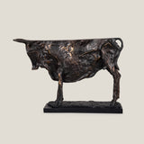 Bovine Bronze Sculpture