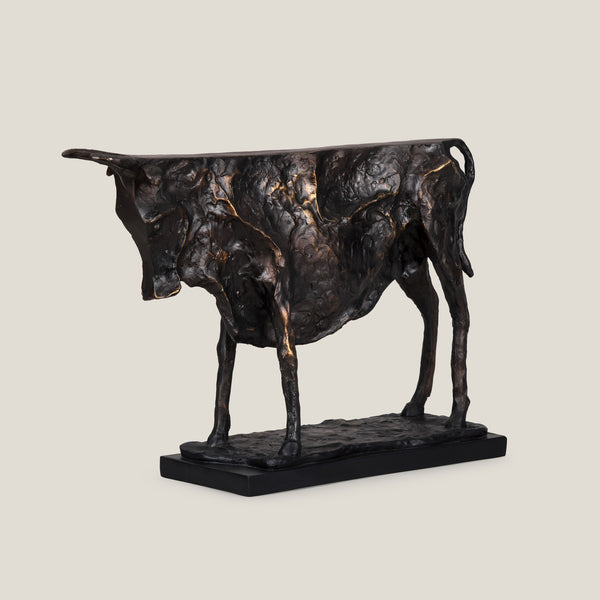 Bovine Bronze Sculpture