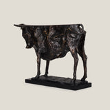 Bovine Bronze Sculpture