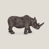 Rhino Couture Bronze Sculpture