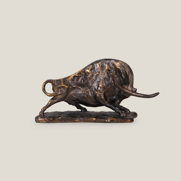 Toros Bronze Bull Sculpture