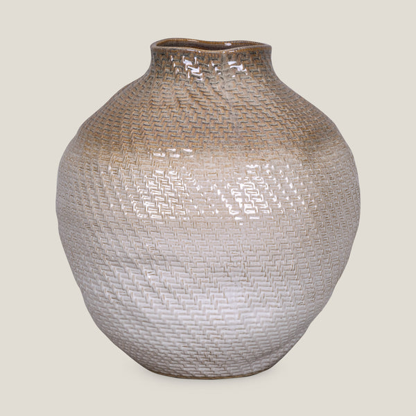 Savanna Grey Ceramic Vase