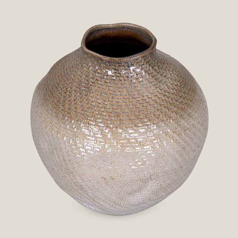 Savanna Grey Ceramic Vase