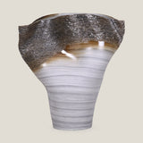 Wave Whisperer Grey Vase