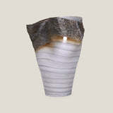 Wave Whisperer Grey Vase