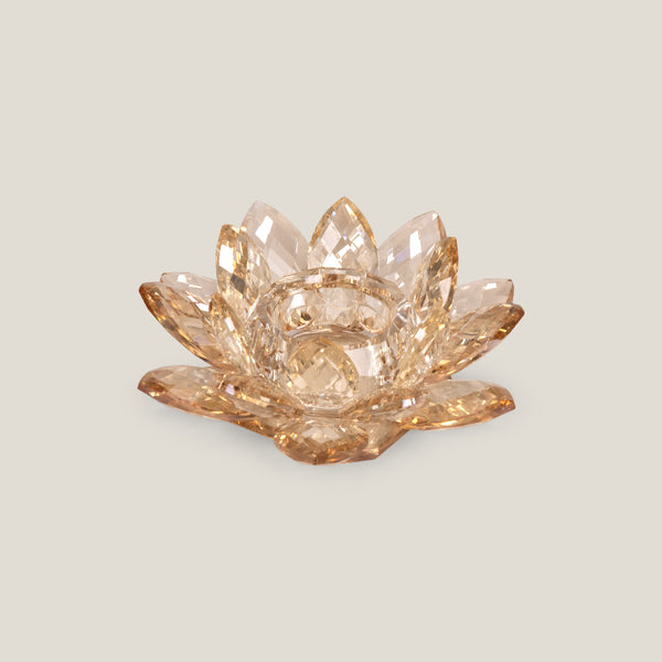 Edelweiss Gold Crystal Votive