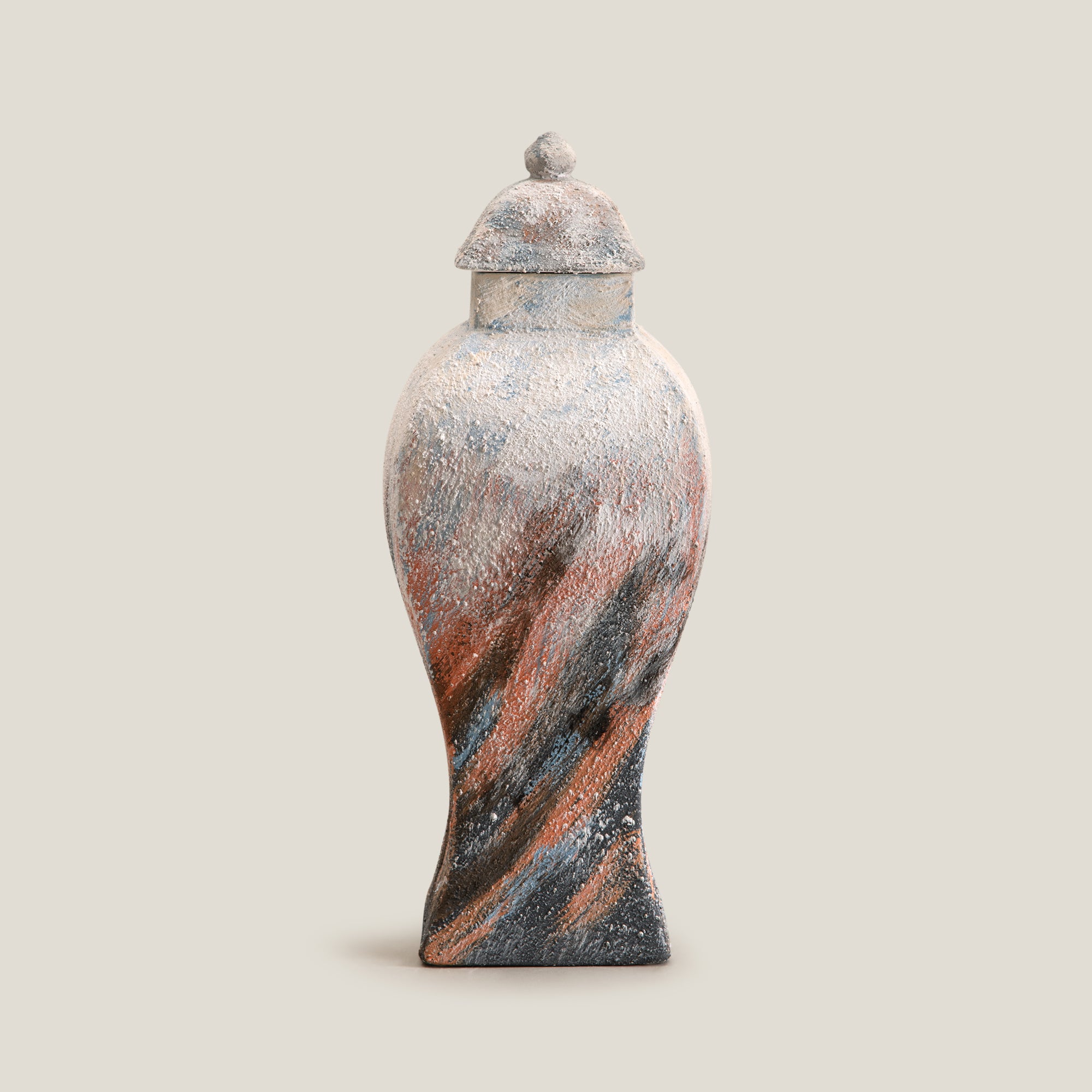 Buy Sienna Rust Ceramic Decor Jar – Address Home