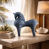 Andalou Blue Horse Sculpture