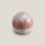 Brushstrokes Blush Decor Ball
