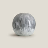 Brushstrokes Grey Decor Ball