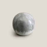 Brushstrokes Grey Decor Ball
