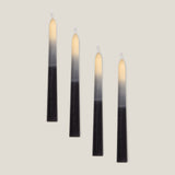 Ombre Orange Taper Candle Set of 4