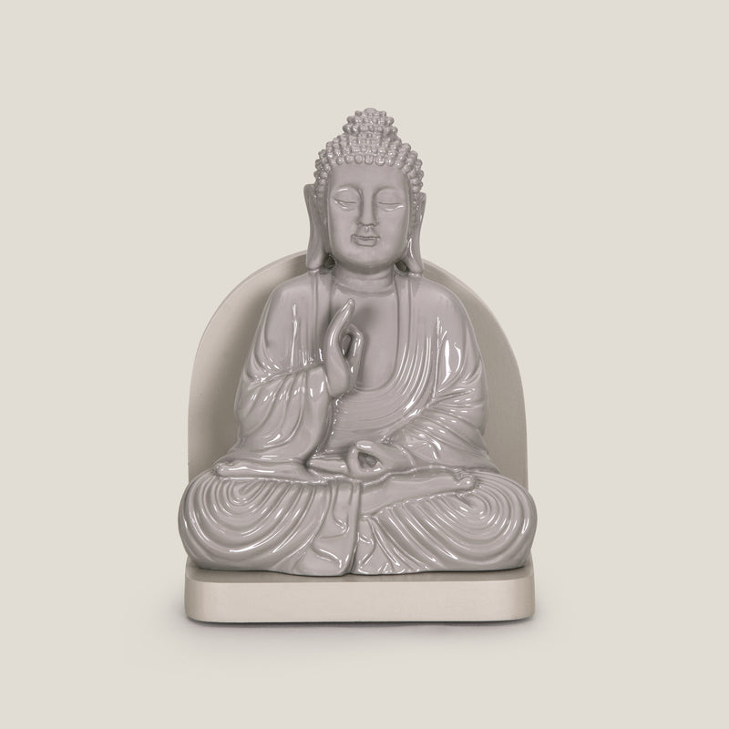 Tranquil Grey Buddha