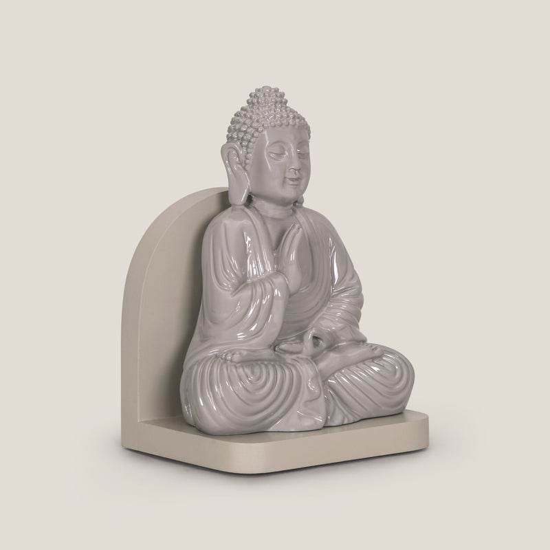 Tranquil Grey Buddha