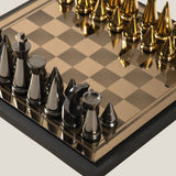 Kasper Gold & Black Chess Set