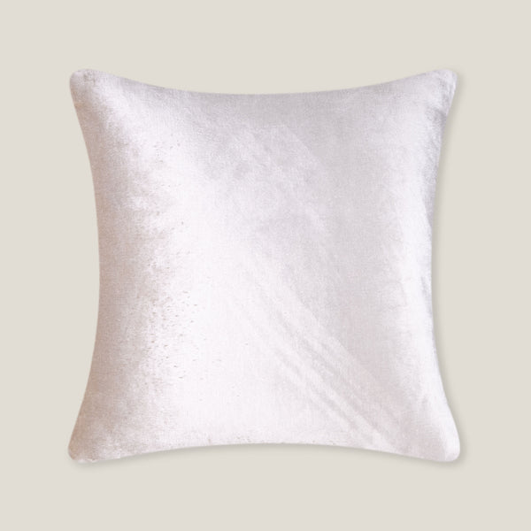 Scale Cream Quilted Cushion Cover