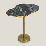 Tulee Black & Gold Side Table