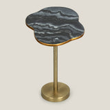 Tulee Black & Gold Side Table