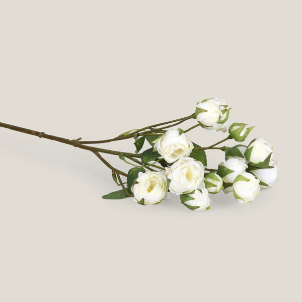 White Rose Bunch Flower